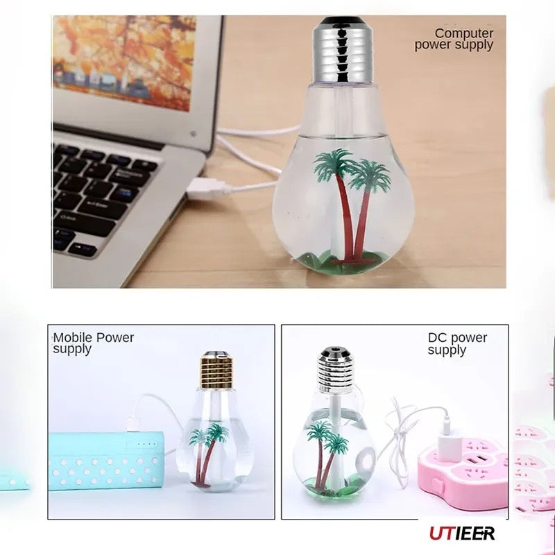 Miniature Wonderland: USB Night Light & Humidifier for car, Home, office