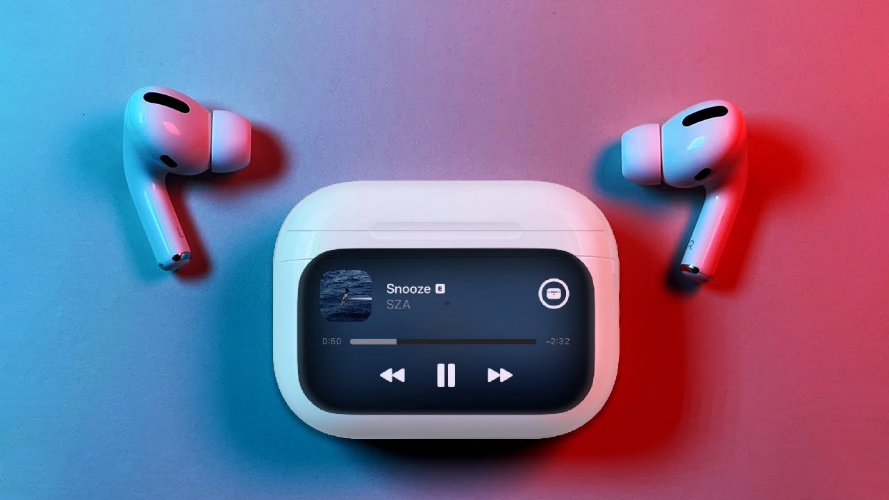 AirPods Pro 2 With Touch Display  Screen